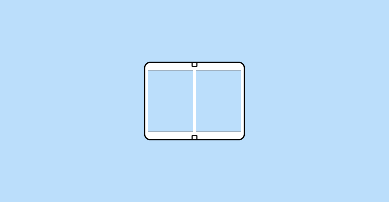 Titelbild zum Beitrag Surface Duo: Simple Liste mit Detail