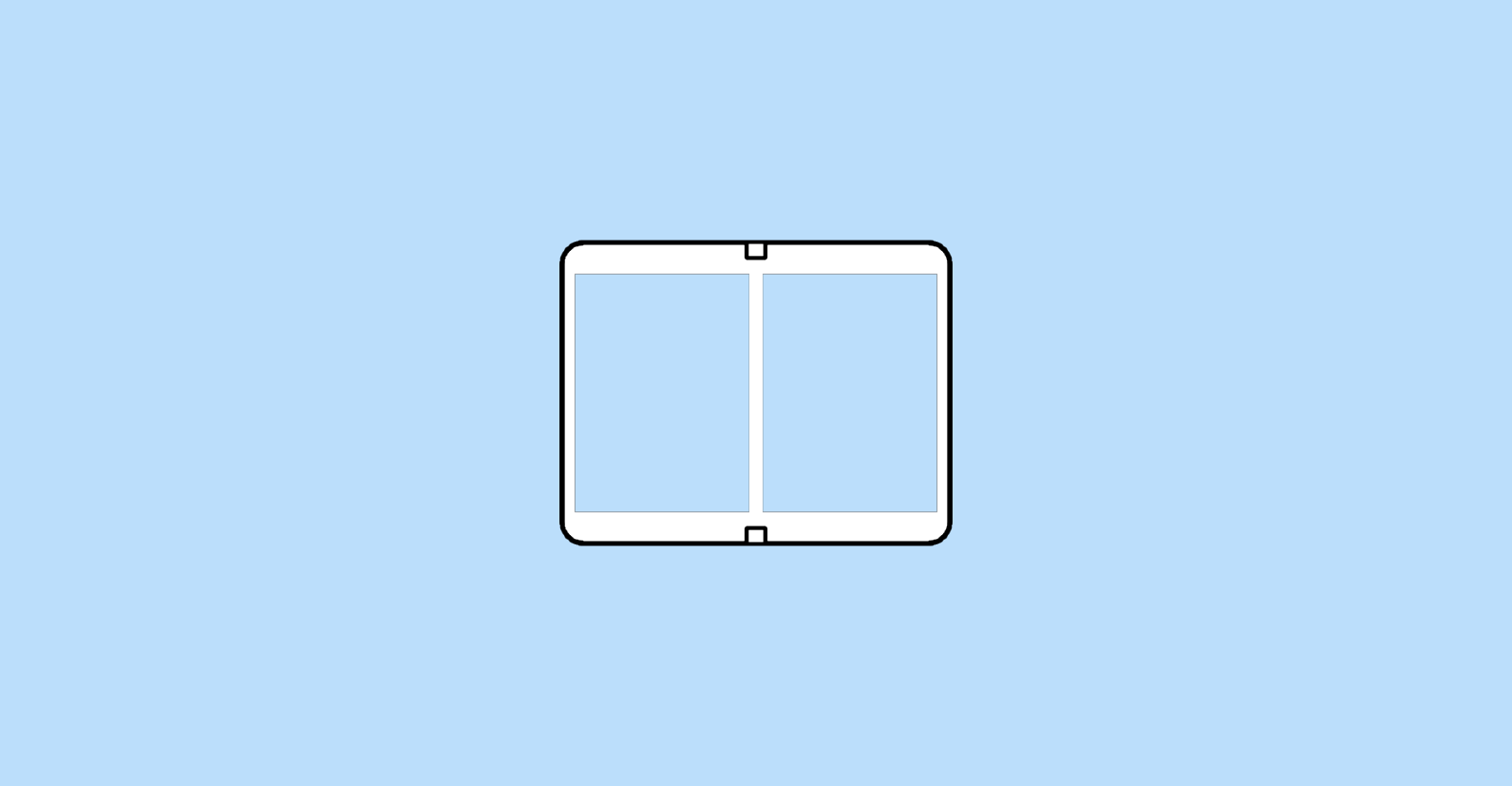 Titelbild zum Beitrag Surface Duo: Simple Liste mit Detail